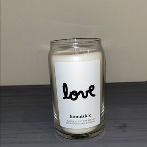 Love Scented Candle - White